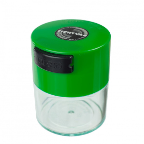MiniVac vakuumska posoda, 0.12L / 10-30 g (zelena in prozorna)