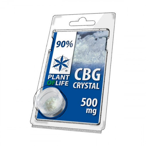 CBG kristali 90% - izolat (v prahu) - 500mg