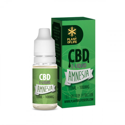 CBD e-tekočina, 10 ml, 1% ali 100 mg CBD - Amnesia