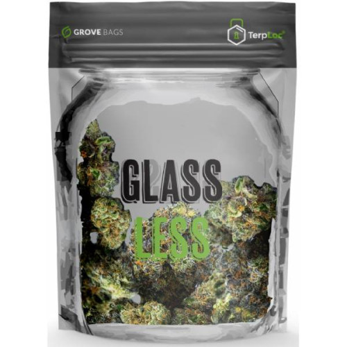Grove Bag TerpLoc "GlassLess" zip vrečka, 15 g