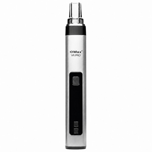 Max V4 Pro vaporizer, srebrne barve