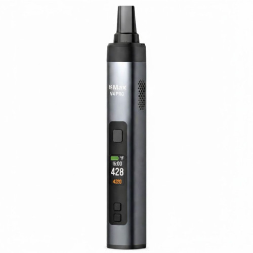 Max V4 Pro vaporizer, srebrne barve
