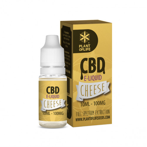CBD e-tekočina, 10 ml, 1% ali 100 mg CBD - Cheese