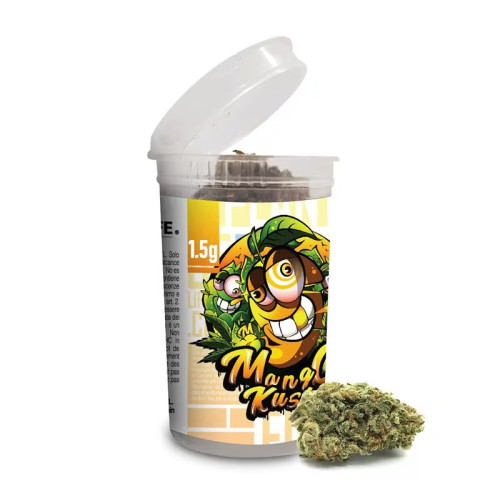 CBD vršički Mango Kush, 1,5 g, 12 % CBD (Indoor)