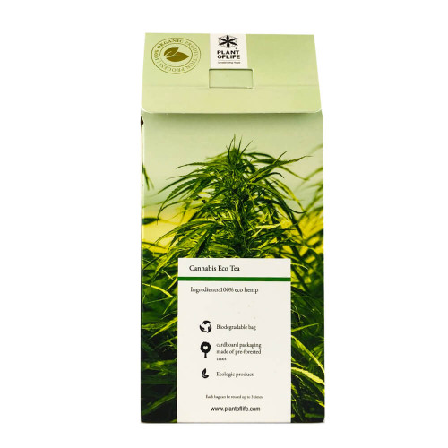 Bio konopljin čaj s 3% CBD in 3% CBG