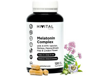 Melatonin kompleks HiVital, 120 veganskih kapsul (1 mg)