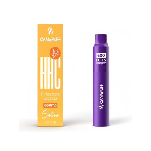 HHC Vape Pen Lite Pineapple Express 600 mg CanaPuff, 2 ml 