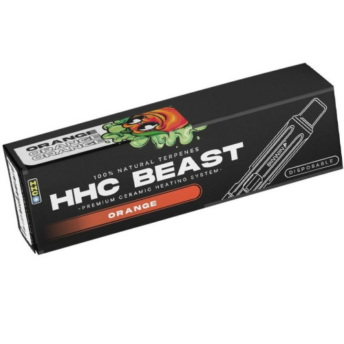 HHC Premium Vape BEAST Orange, 94%, 1 ml