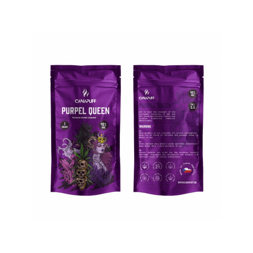 HHC vršički 40 % - Purple Queen, 1 g (Indoor)