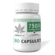 CBD kapsule Cannaline, 750 mg CBD
