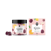 CBD veganski bonboni, mešano sadje, Hemnia, 300 mg CBD