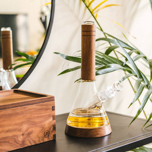 Marley Natural Bong, steklo in les