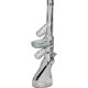 Stekleni Bong Black Leaf Brain-shooter, 40 cm 