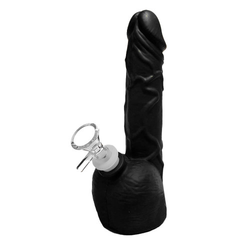 Silikonski bong Black Penis, 20 cm 
