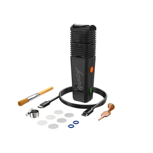 Storz & Bickel Veazy vaporizer, črne barve