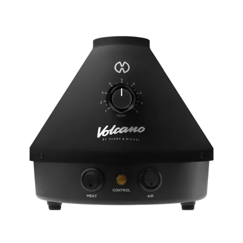 Storz & Bickel Volcano Classic vaporizer, črne barve