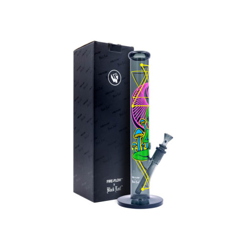 Stekleni bong Trippy Alien, 40 cm, Black Leaf