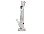 Stekleni ice bong s perkolatorjem Pink, 33 cm