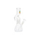 Stekleni bong Hemp Leaf Tribal s perkolatorjem, 26 cm