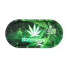 Stekleni mini bong - 6-delni set Hemp Leaf 420
