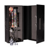 Stekleni ice bong Ronin + Geisha, 40 cm - 3-delni set, Black Leaf