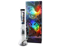 Stekleni bong Valhalla, 50 cm - 3-delni set, Black Leaf