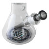 Stekleni bong Valhalla, 50 cm - 3-delni set, Black Leaf