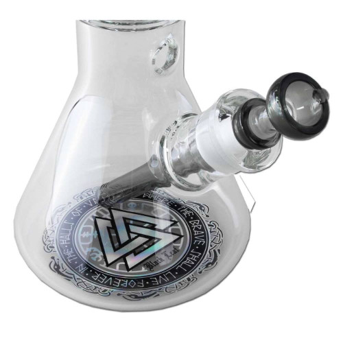 Stekleni bong Valhalla, 50 cm - 3-delni set, Black Leaf