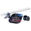 Stekleni bong Valhalla, 50 cm - 3-delni set, Black Leaf