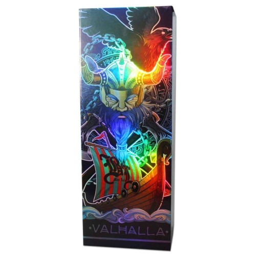 Stekleni bong Valhalla, 50 cm - 3-delni set, Black Leaf