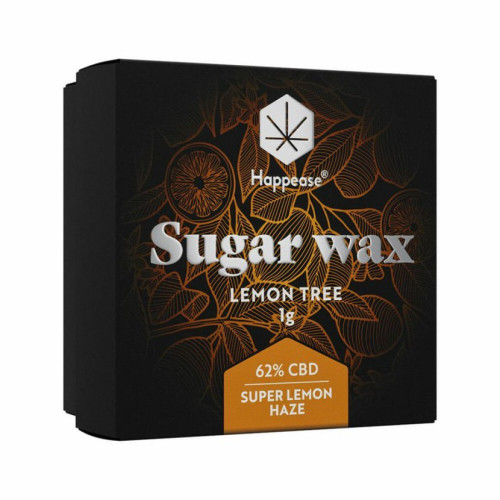 CBD vosek Lemon Tree, CBD 62 %, 1 g, Happease