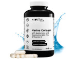 Morski kolagen 900 mg + hialuronska kislina HiVital, 180 kapsul