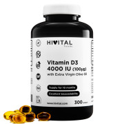 Vitamin D3, HiVital, 300 softgel kapsul