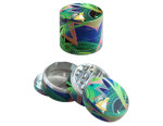 Alu grinder Alica, 4-delni, 53 mm, Black Leaf