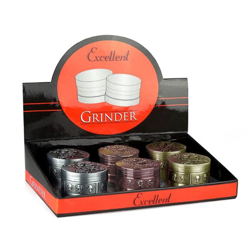 Grinder Skull with Ivy, 4-delni