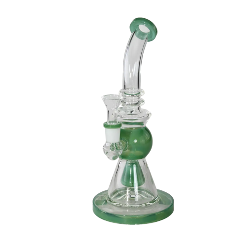 Bubbler z difuzorjem z režami Black Leaf, svetlo zelen, 25 cm
