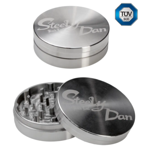 Grinder Steely Dan iz nerjavnega jekla, 2-delni, 59 mm