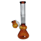 Stekleni ice bong s perkolatorjem, jantar, 31 cm