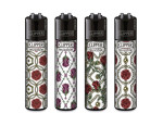 Clipper vžigalnik Classic, motiv Roses & Gold