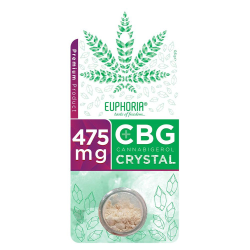 CBG kristali 95 %, 475 mg
