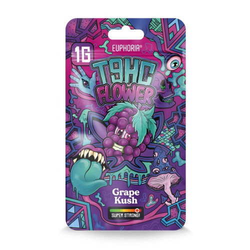 T9HC vršički Grape Kush, 1 g