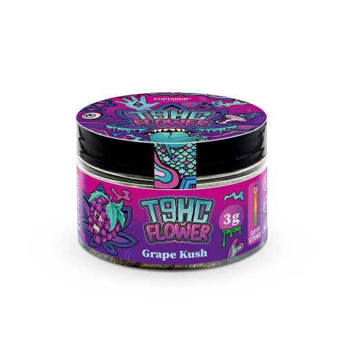 T9HC vršički Grape Kush, 3 g