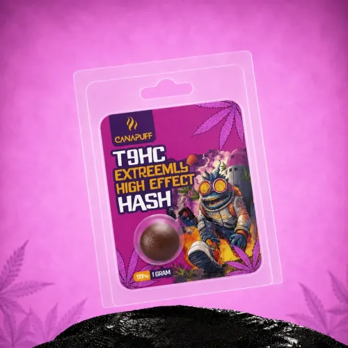 T9HC hash Extreemly, 1 g, Canapuff