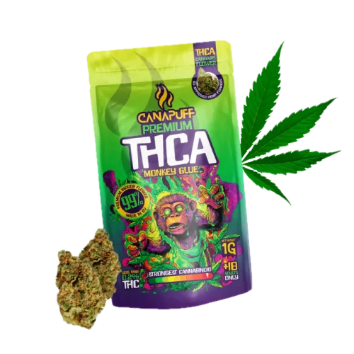 THCA vršički Monkey Glue, 1 g