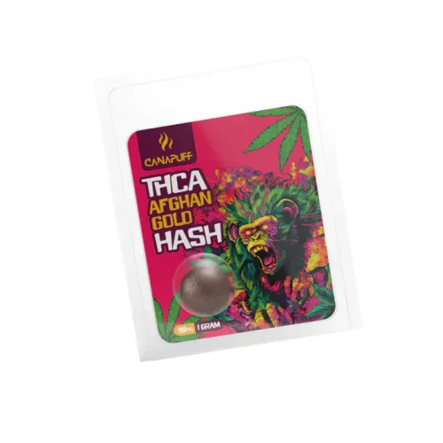 THCA hash Afghan Gold 99 %, 1 g