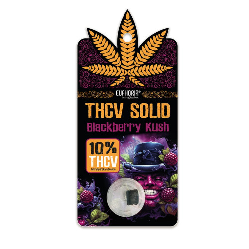 THCV hash 10 % Blackberry Kush, 1 g