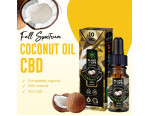 CBD olje 20 %, 10ml, polni spekter, v kokosovem MCT olju