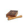 Calumet pipa deluxe Olive Pure Pipe, model Pezuta, 25 cm
