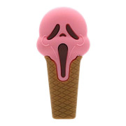Silikonska pipa Scary Ice Cream, 10 cm