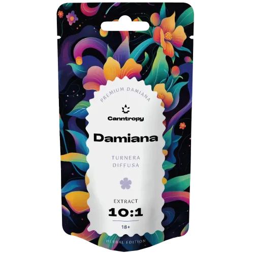 Damiana (Turnera diffusa) izvleček 10:1, Canntropy, 10 g